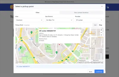 Hong Kong Pickup Points screenshot 3