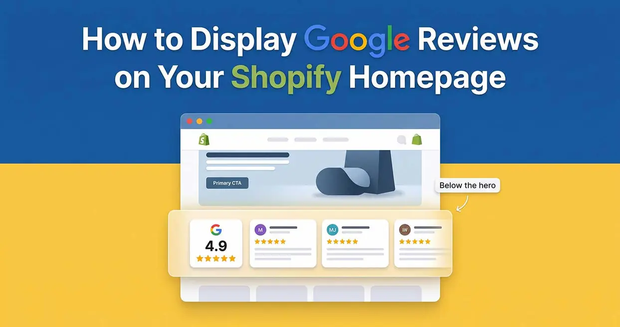 How to Display Google Reviews on Your Shopify Homepage
