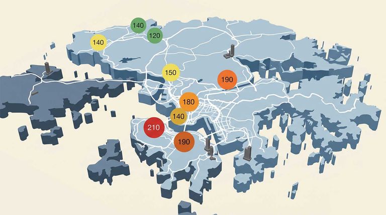 互动提货点地图 — 全港集群标记概览